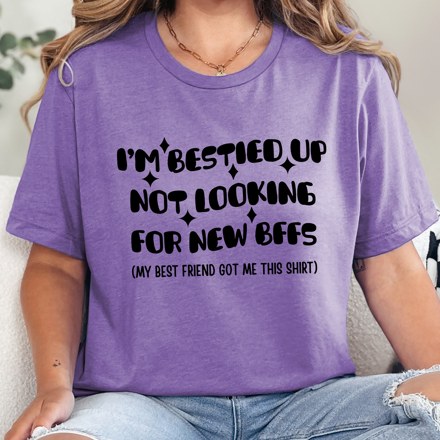 I'm Bestied Up Graphic Tee