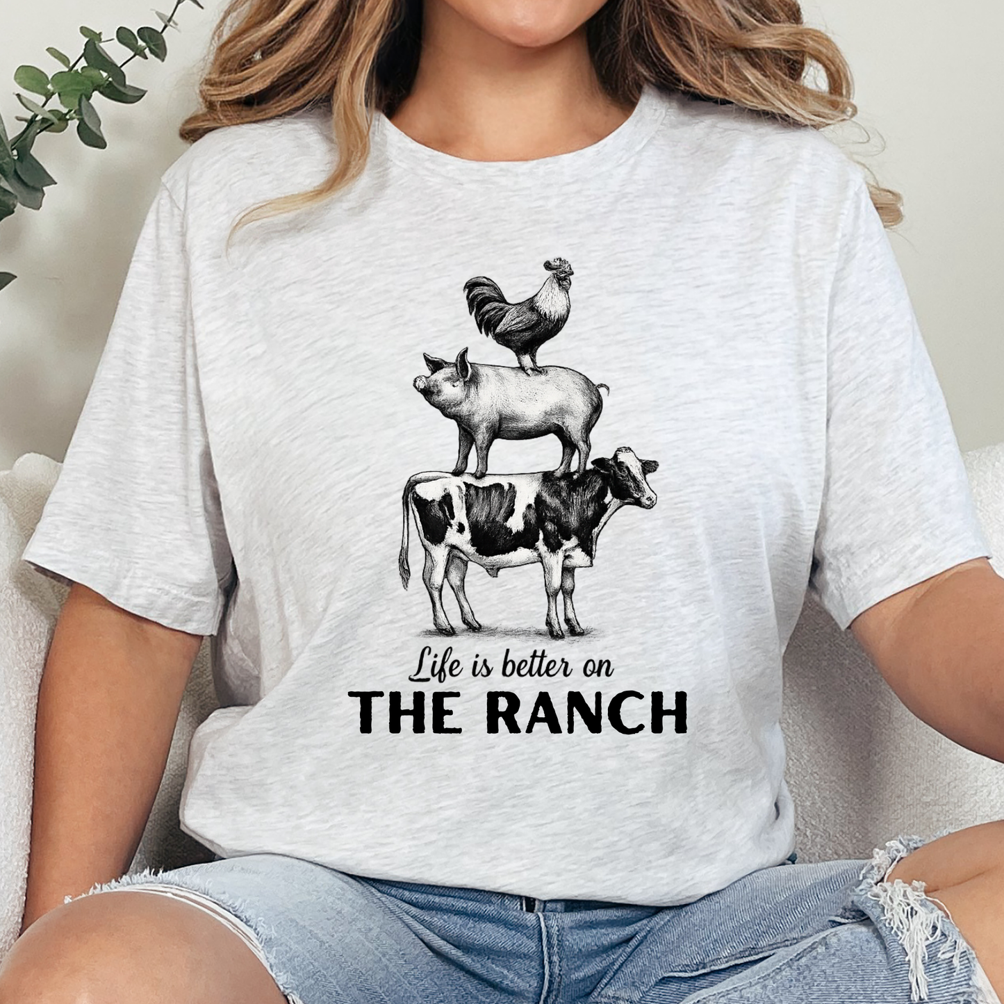 Life Is Better On The Ranch Graphic Tee