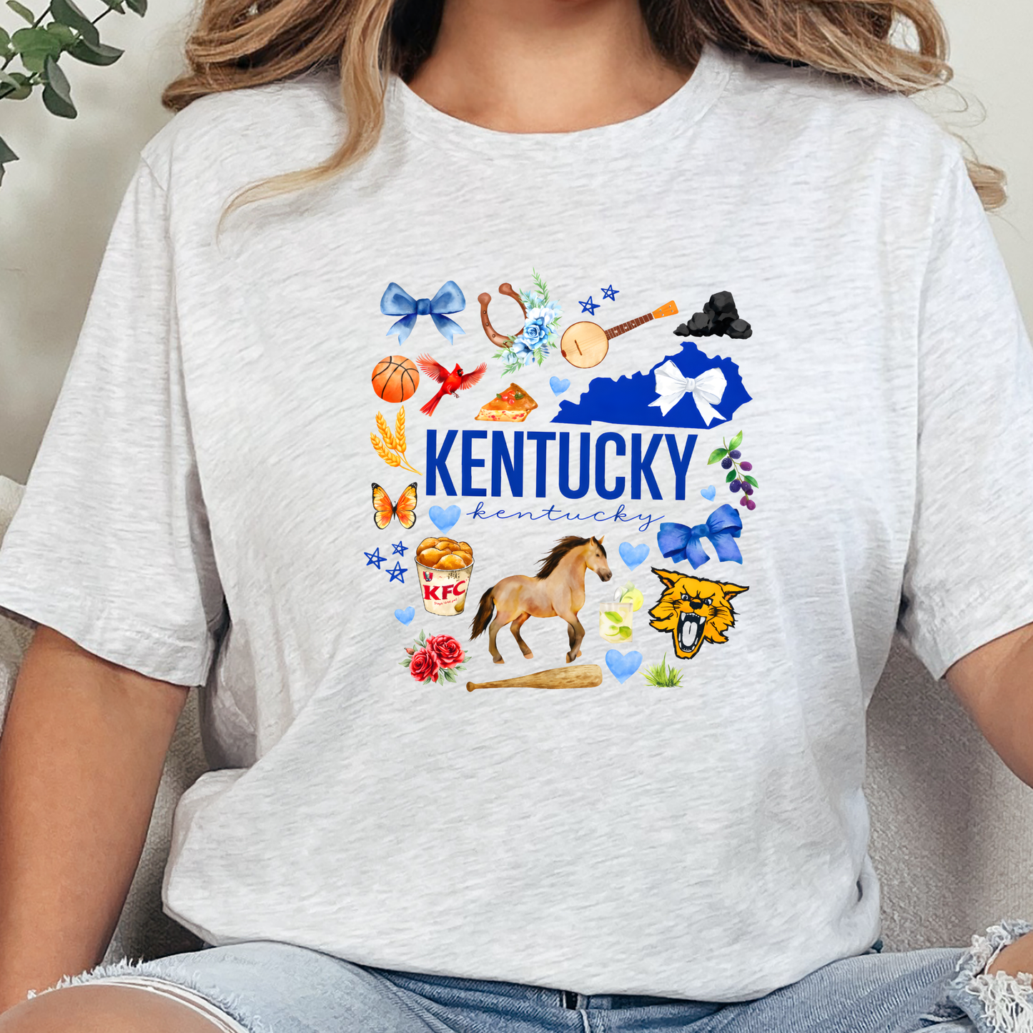Kentucky Icons Graphic Tee