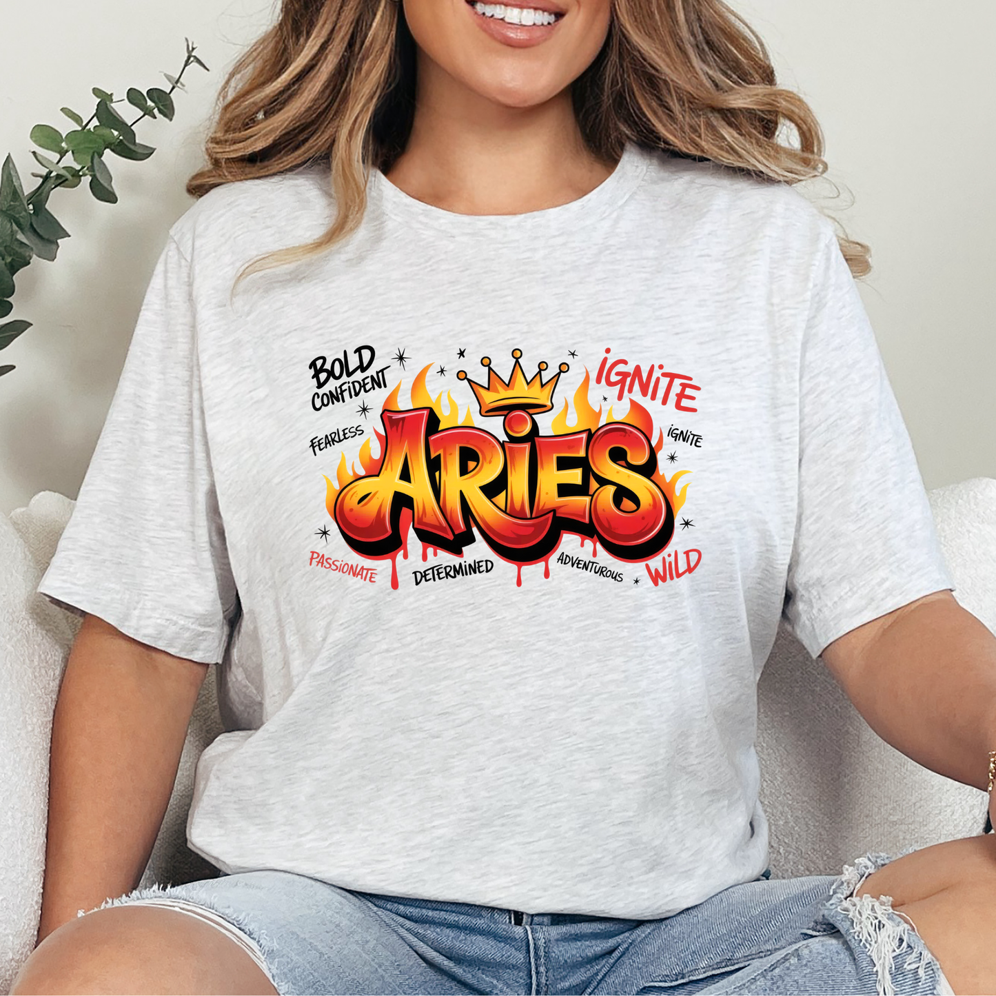 Zodiac Signs Graffiti Graphic Tee