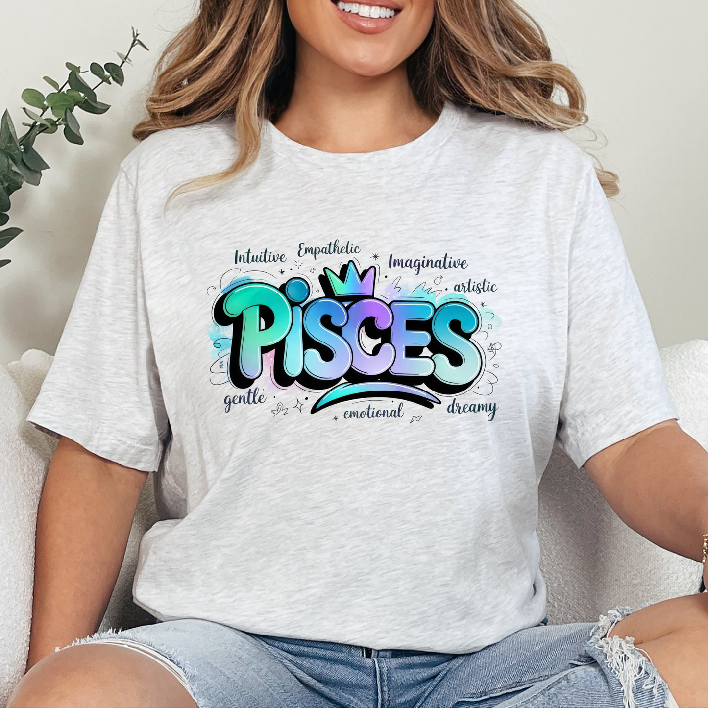 Zodiac Signs Graffiti Graphic Tee