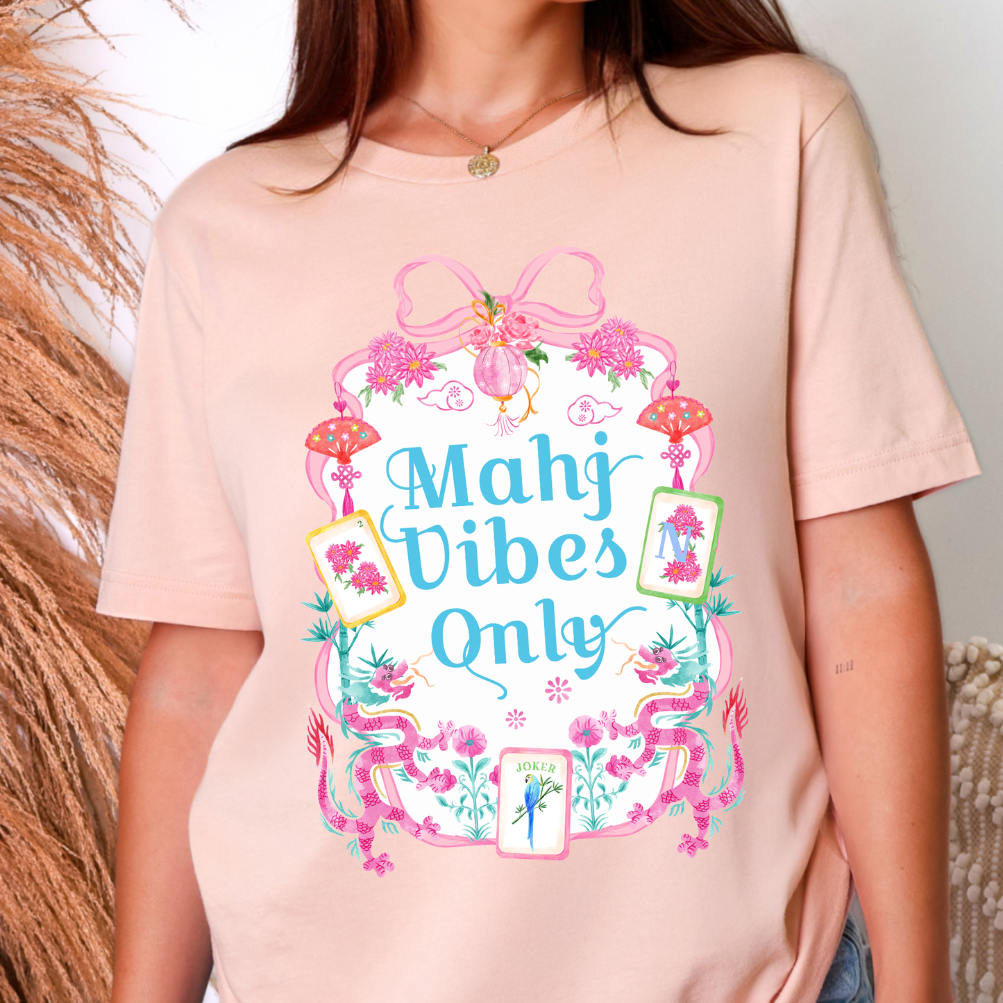Mahj Vibes Only Graphic Tee