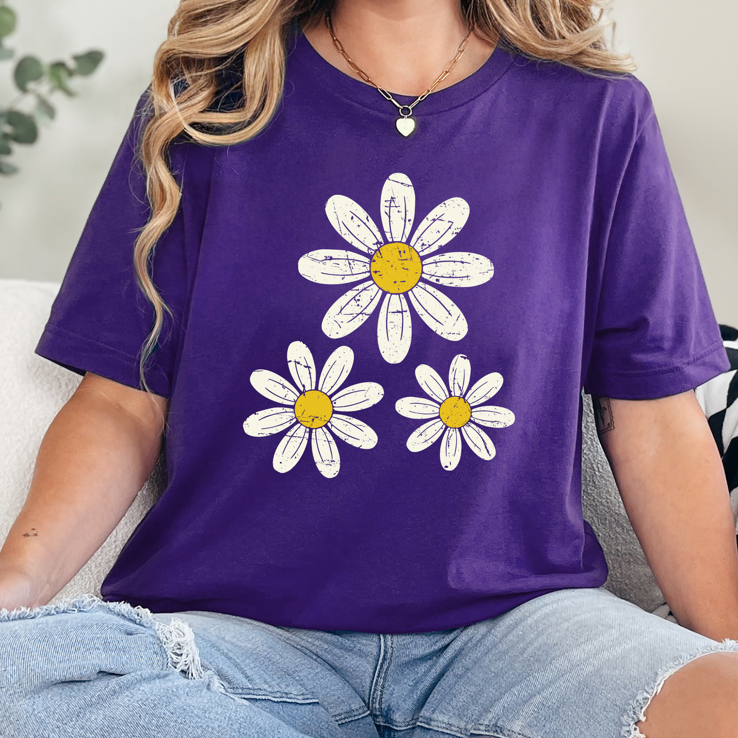 Three Daisies Graphic Tee