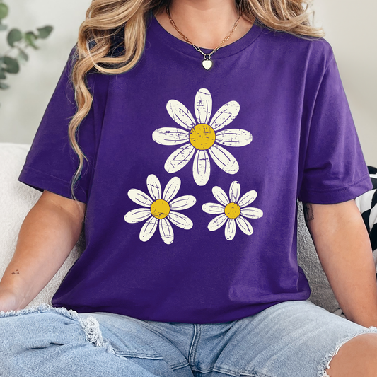 Three Daisies Graphic Tee