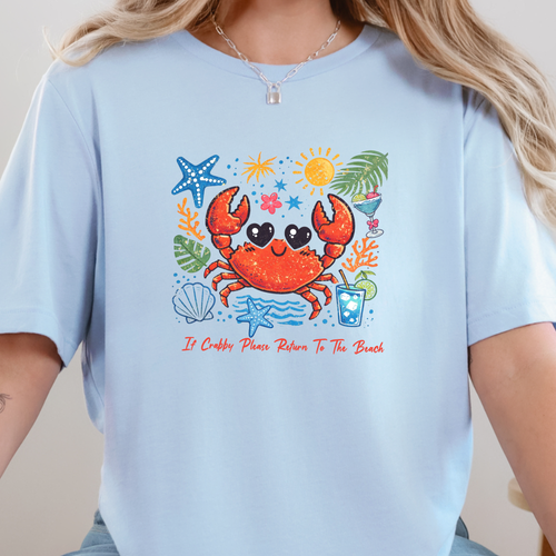 Crabby Beach Graphic Tee