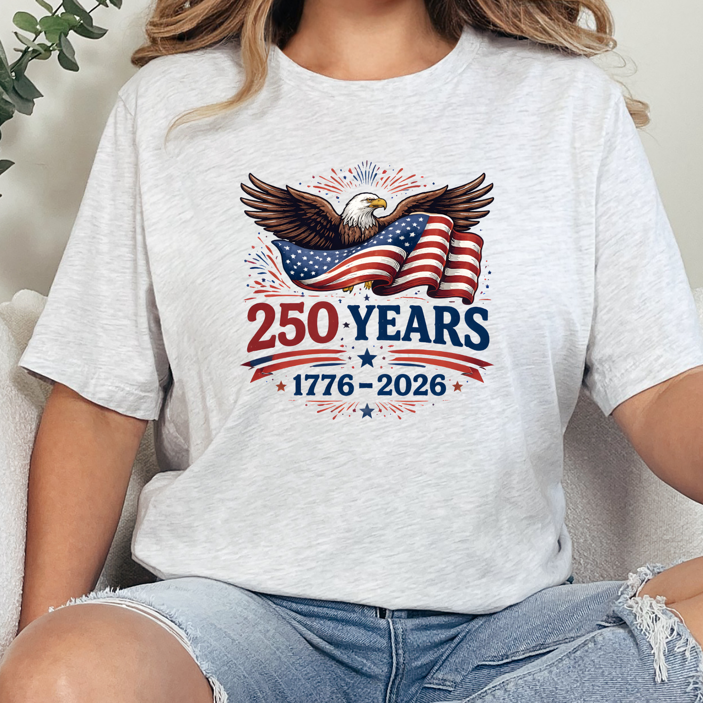 Bald Eagle 250 Years Graphic Tee