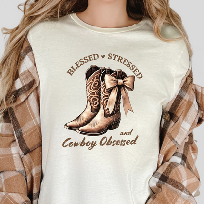 Cowboy Obsessed Graphic Tee