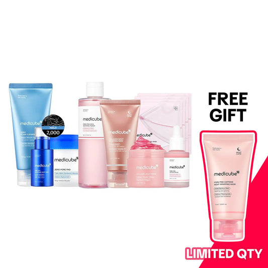 Affordable Glass Glow Skincare Set | Includes 8 products for Gentle Skin Glow Routine