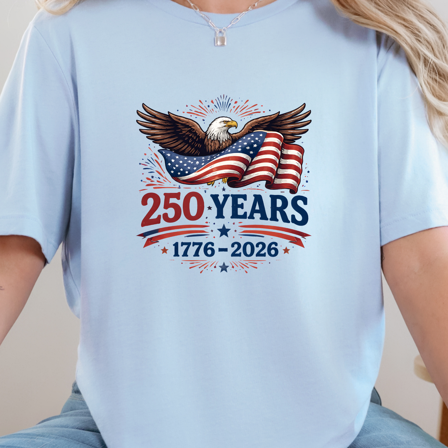 Bald Eagle 250 Years Graphic Tee