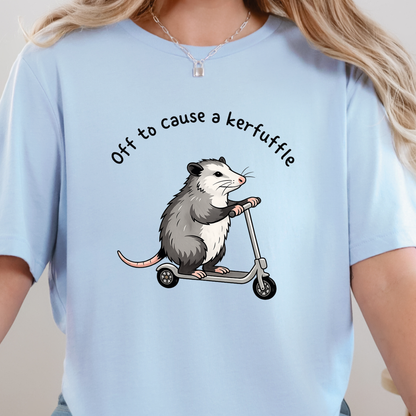 Off to Cause Kerfuffle Graphic Tee