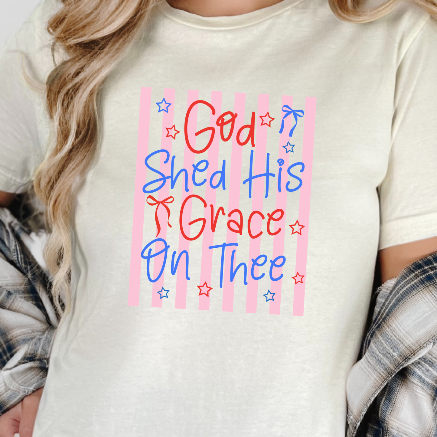 God Shed his Grace Graphic Tee