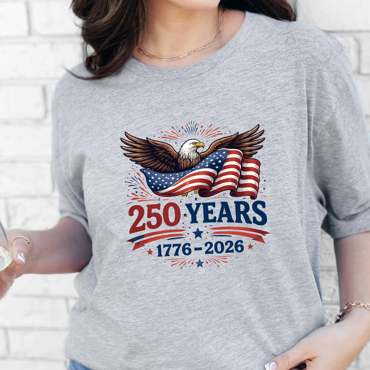 Bald Eagle 250 Years Graphic Tee