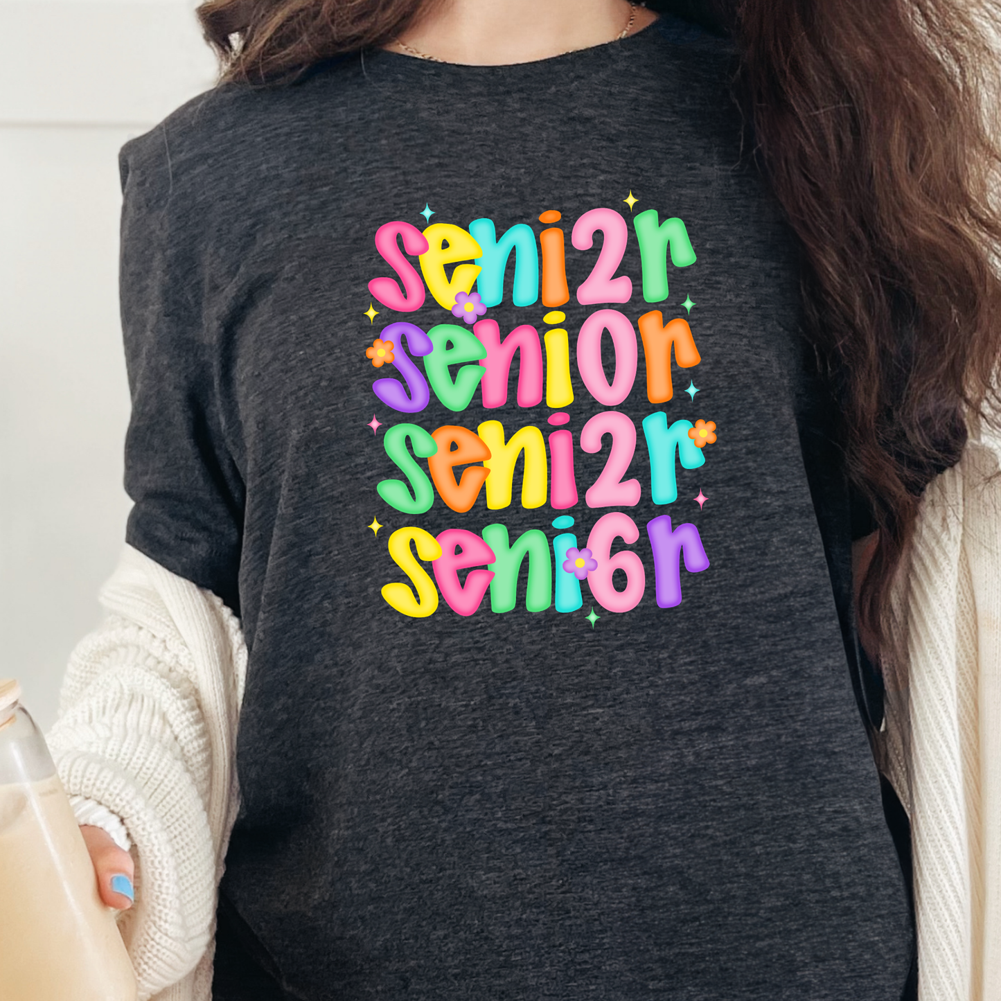 Senior 2026 Color Graphic Tee