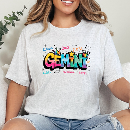 Zodiac Signs Graffiti Graphic Tee